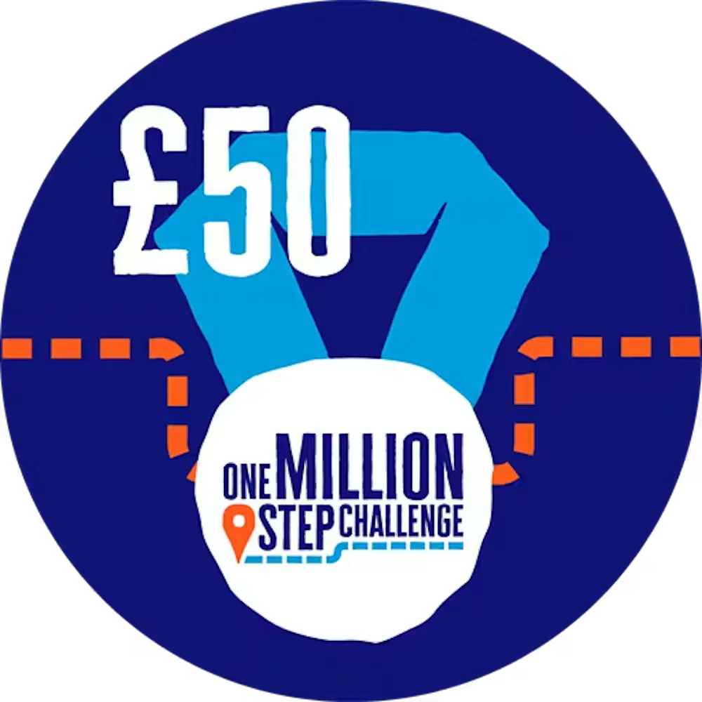£50 donation badge