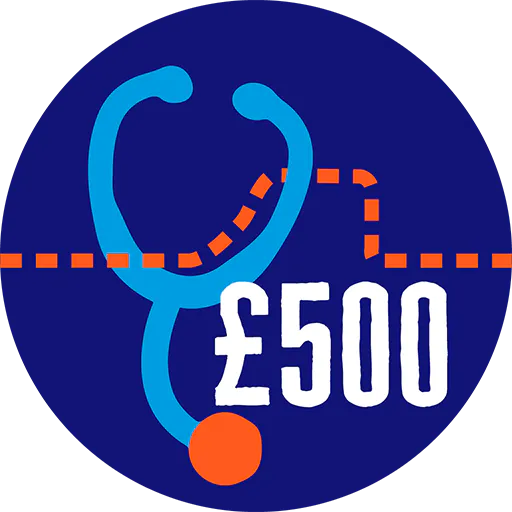 £500 raised