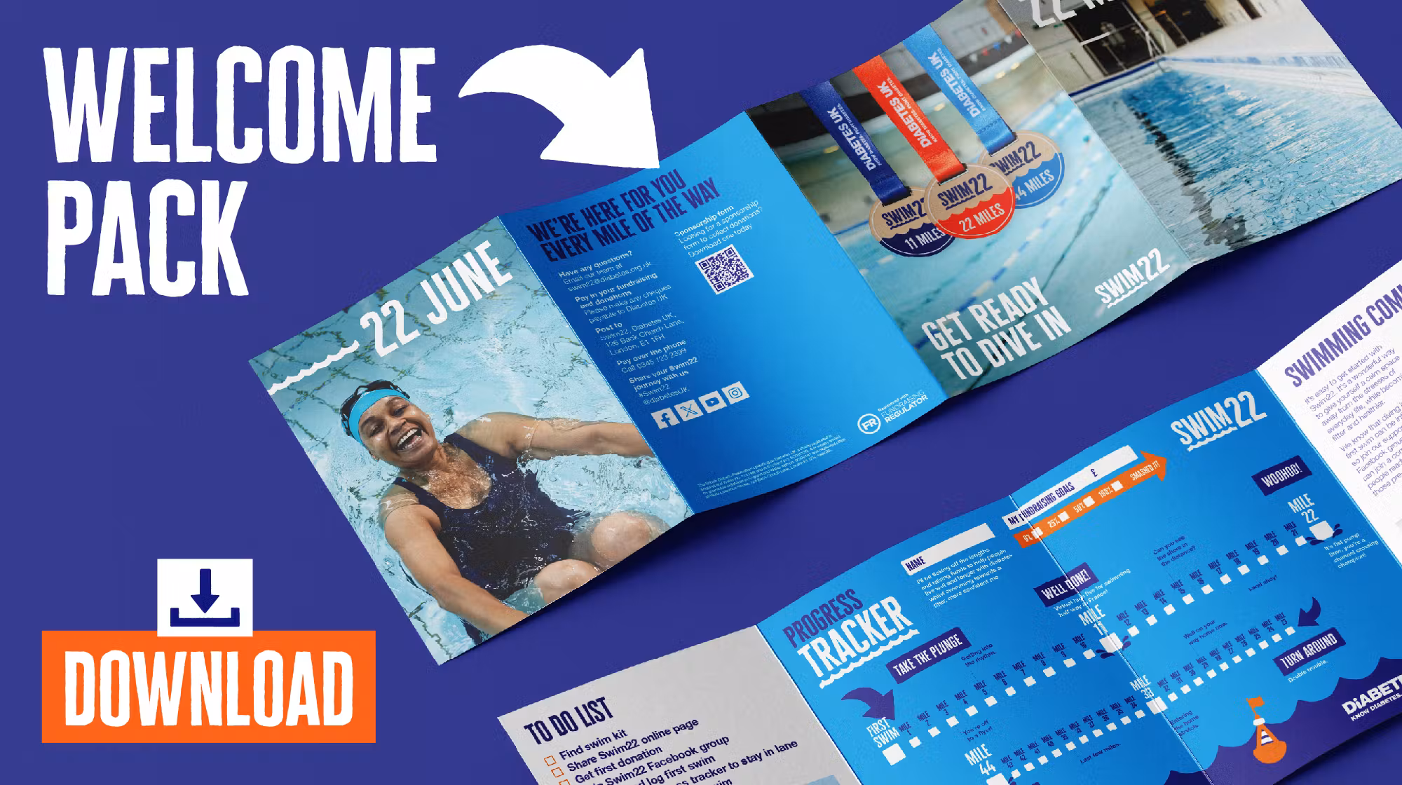 Swim22 11 mile welcome pack