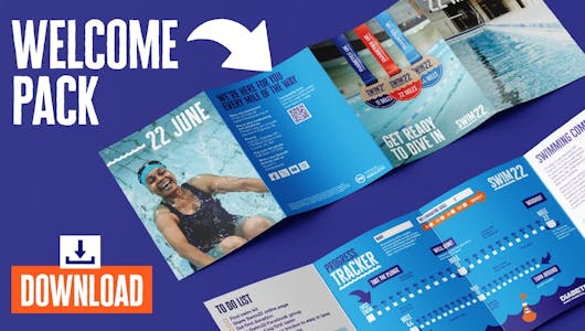 Swim22 11 mile welcome pack