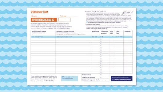 Swim22 Sponsor Form