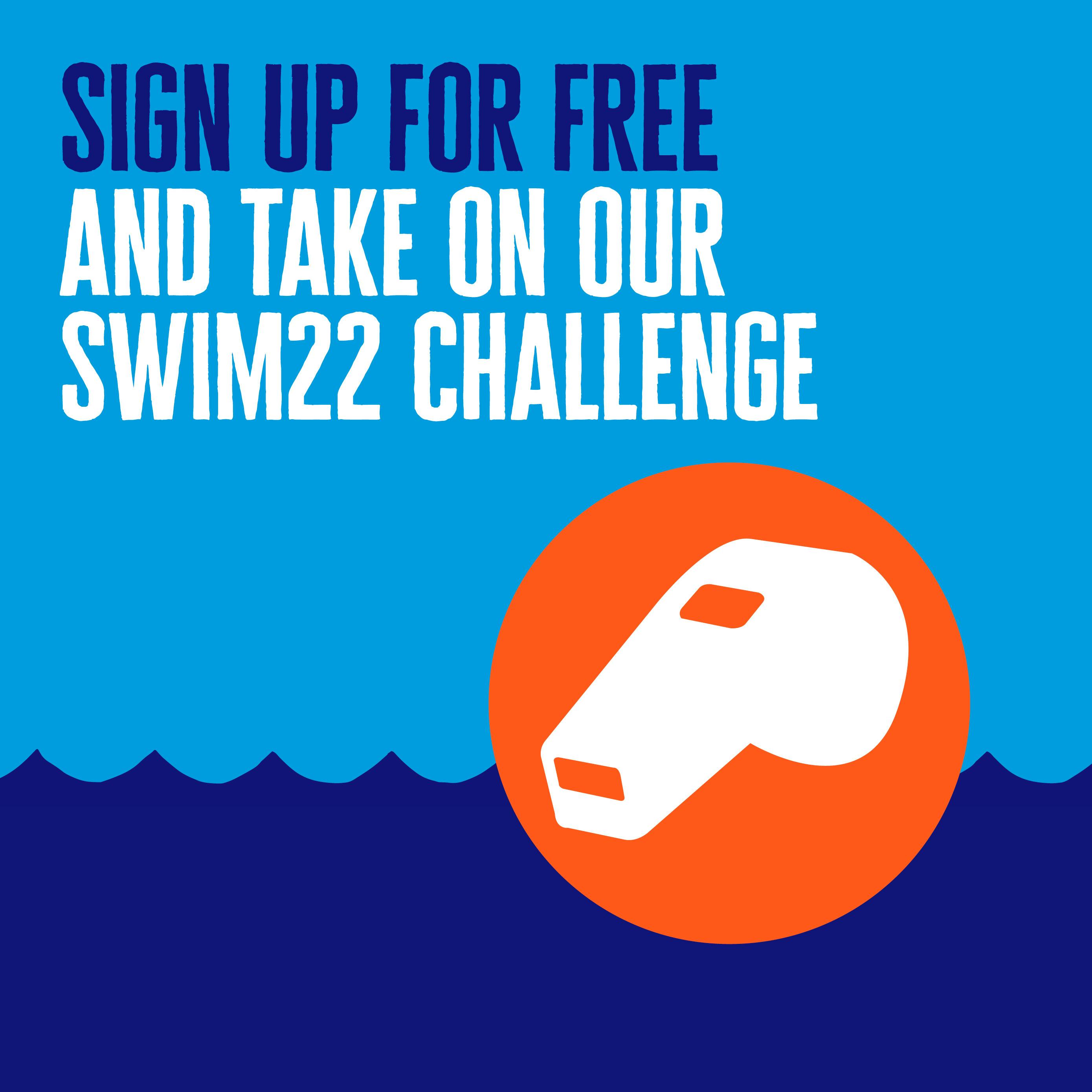 Swim22 how to take part, sign up for free and take on our swim22 challenge