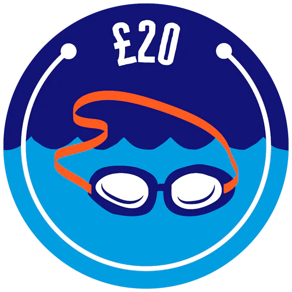 £20 raised badge 