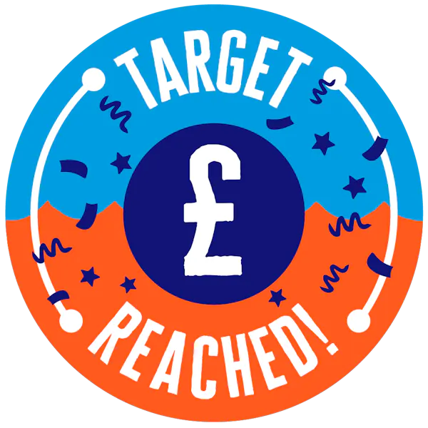 Target reached badge