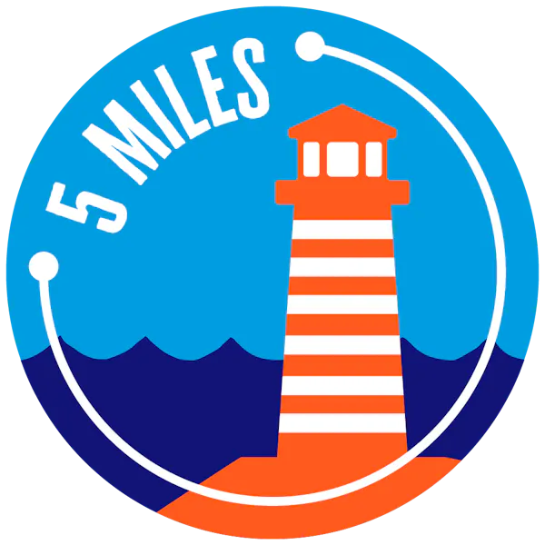 5 miles badge