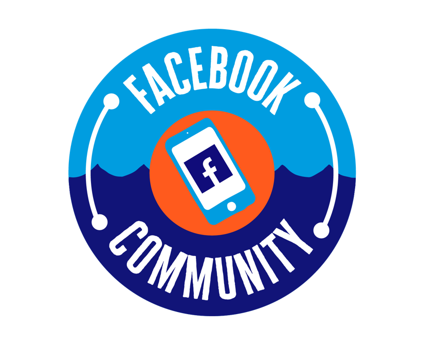 Facebook group button