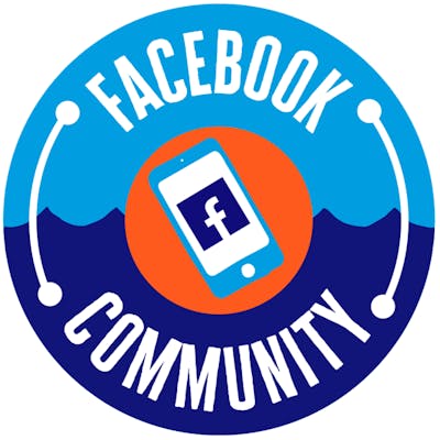 Facebook group button