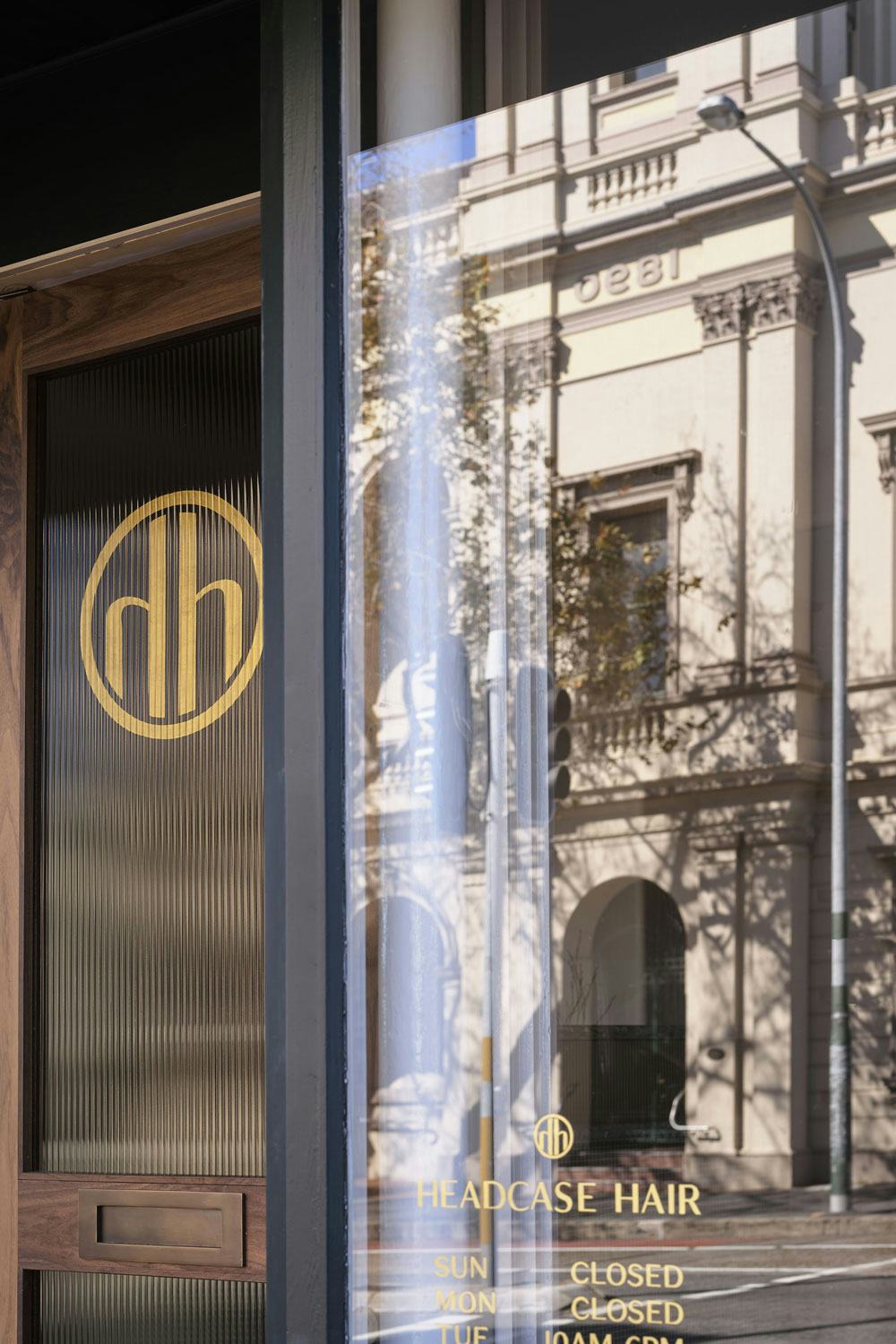 Interior of Headcase Hair's Paddington salon