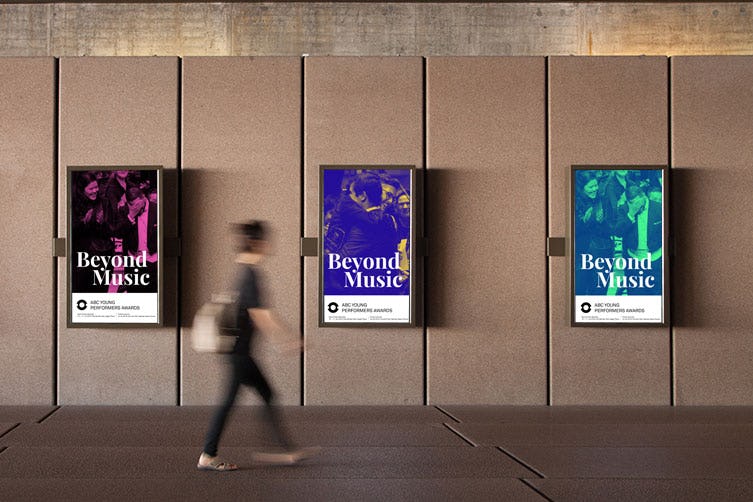 MOST posters hanging at the Sydney Opera House