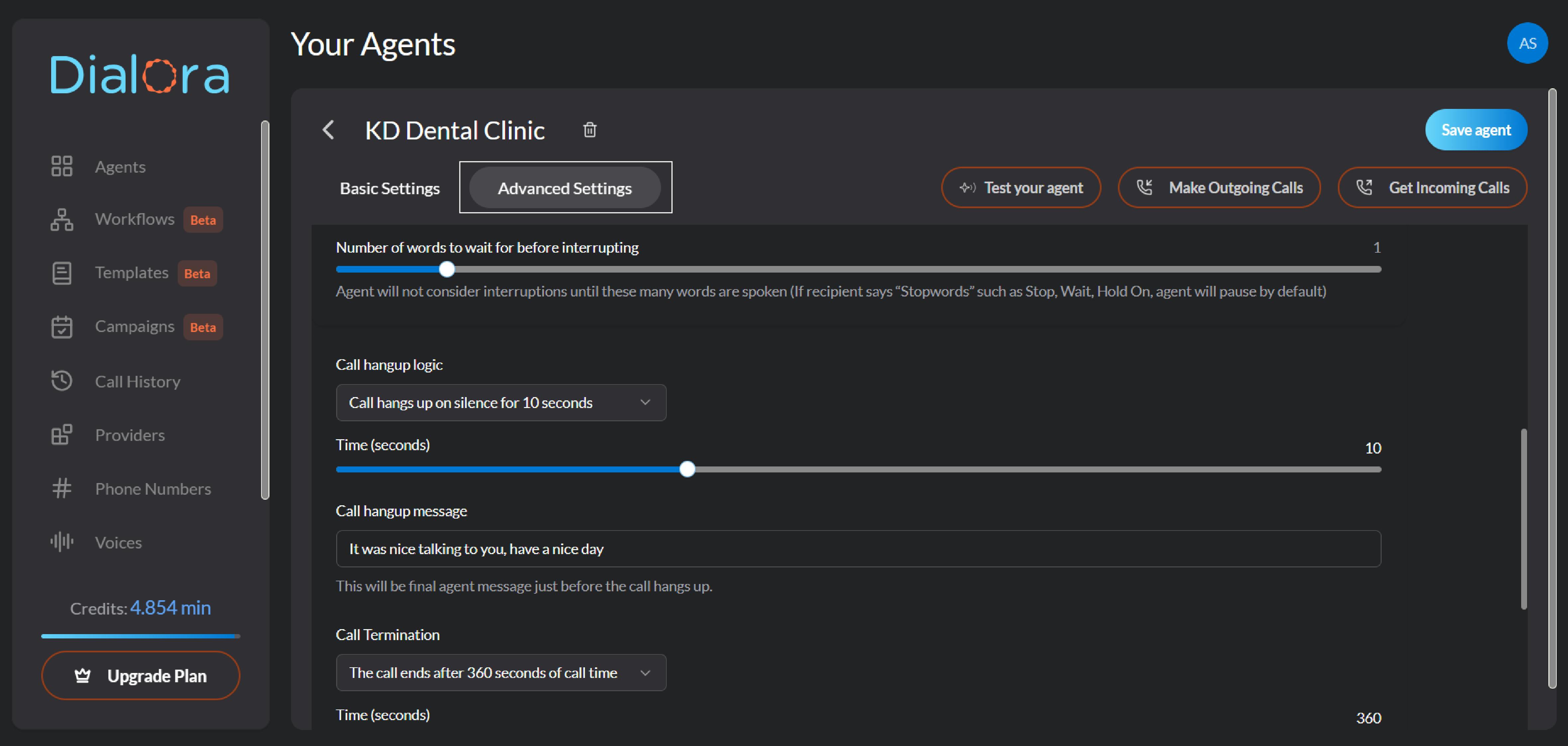 Configure Advanced Settings - Preview