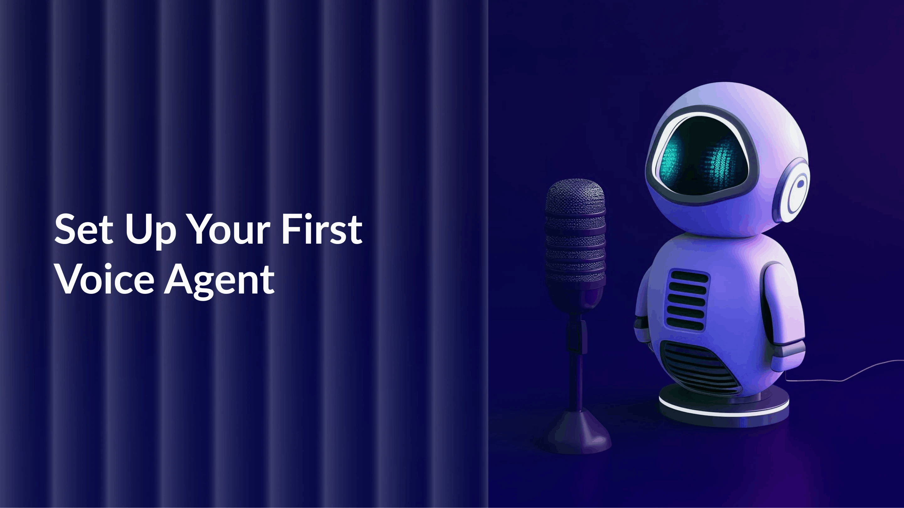 How to Set Up Your First Voice Agent in Dialora