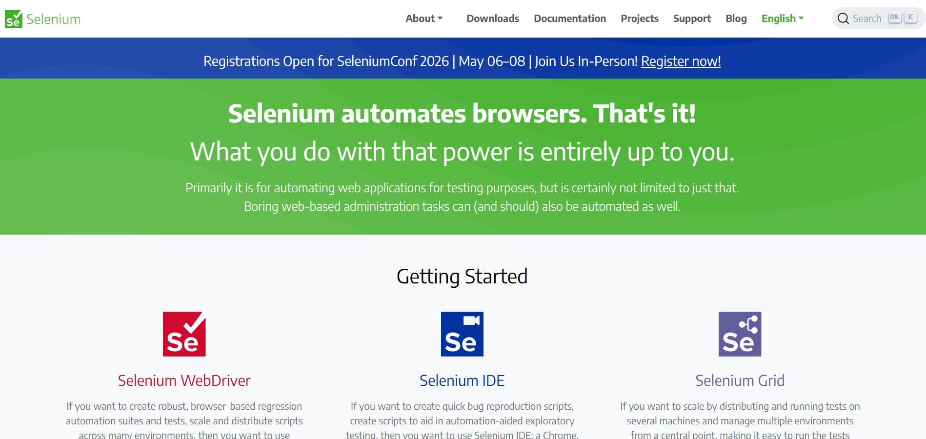 Selenium - Preview