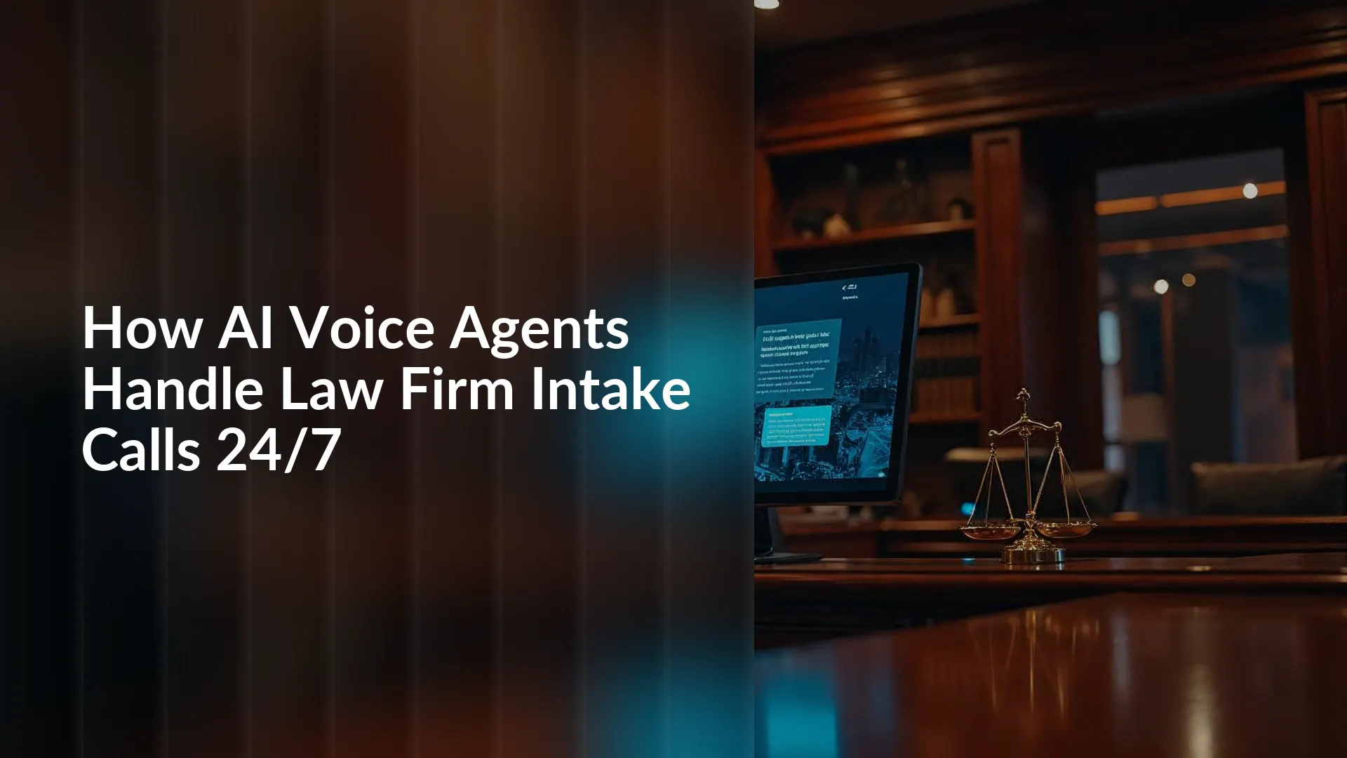 How AI Voice Agents Handle Law Firm Intake Calls 24/7