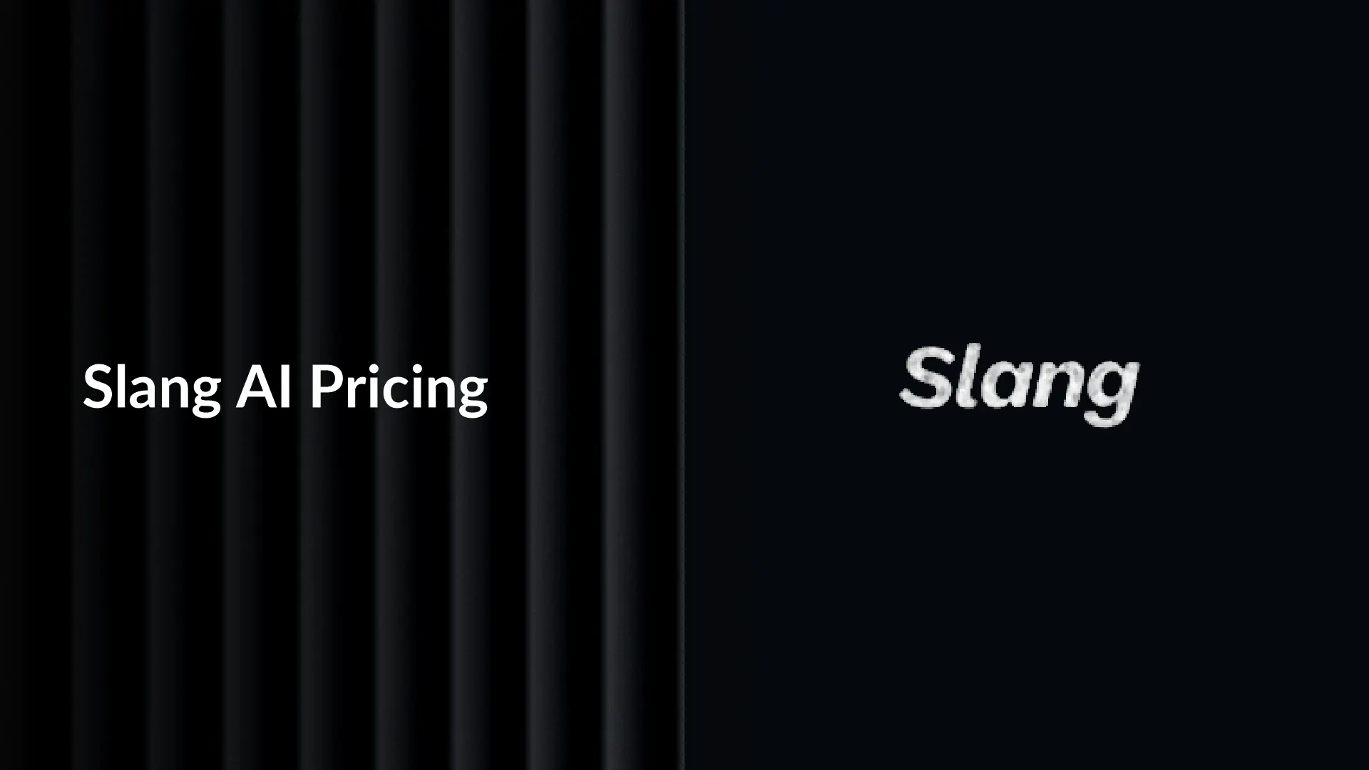 Slang AI Pricing in 2026