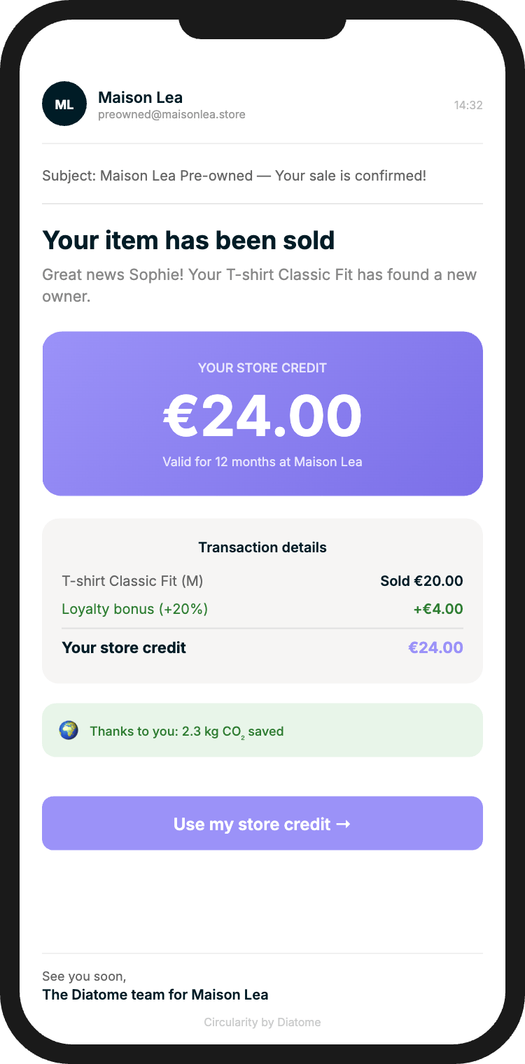 Customer engagement interface for buyback and trade-in programs