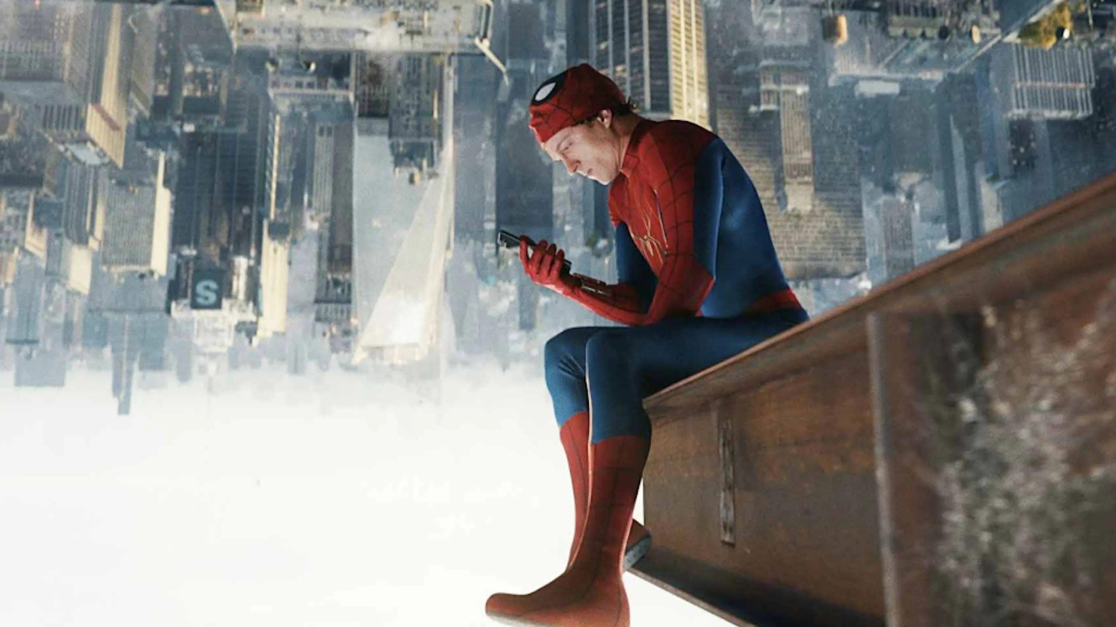 Tom Holland em Homem-Aranha: Um Novo Dia