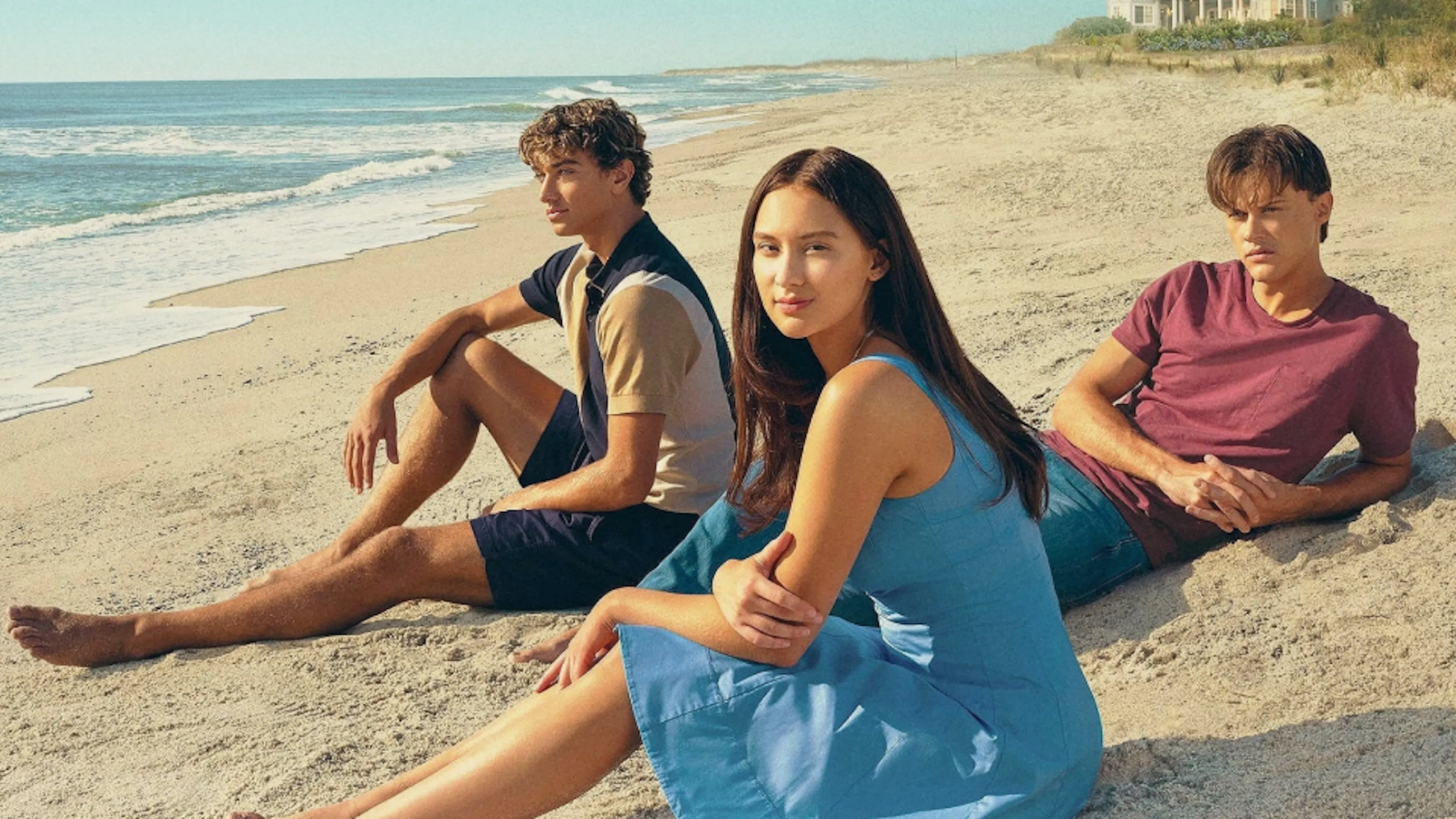 belly, conrad e jeremiah na série O Verão Que Mudou Minha Vida