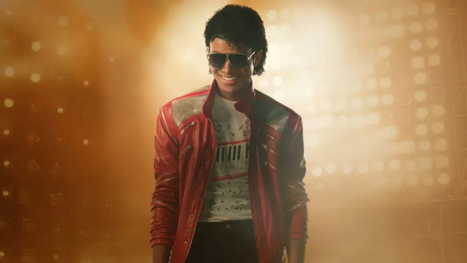 michael jackson na ca capa do filme michael