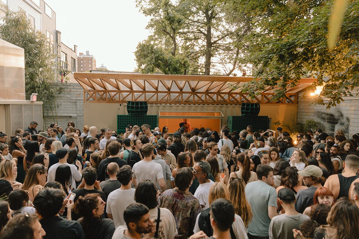 fans outdoor at The Nursery at Public Records
