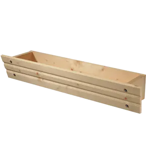 dekorative blumenksten Blumenkasten " Das Original von Dekorie " aus Holz mit Leinen Griffen   Dekorie GmbH