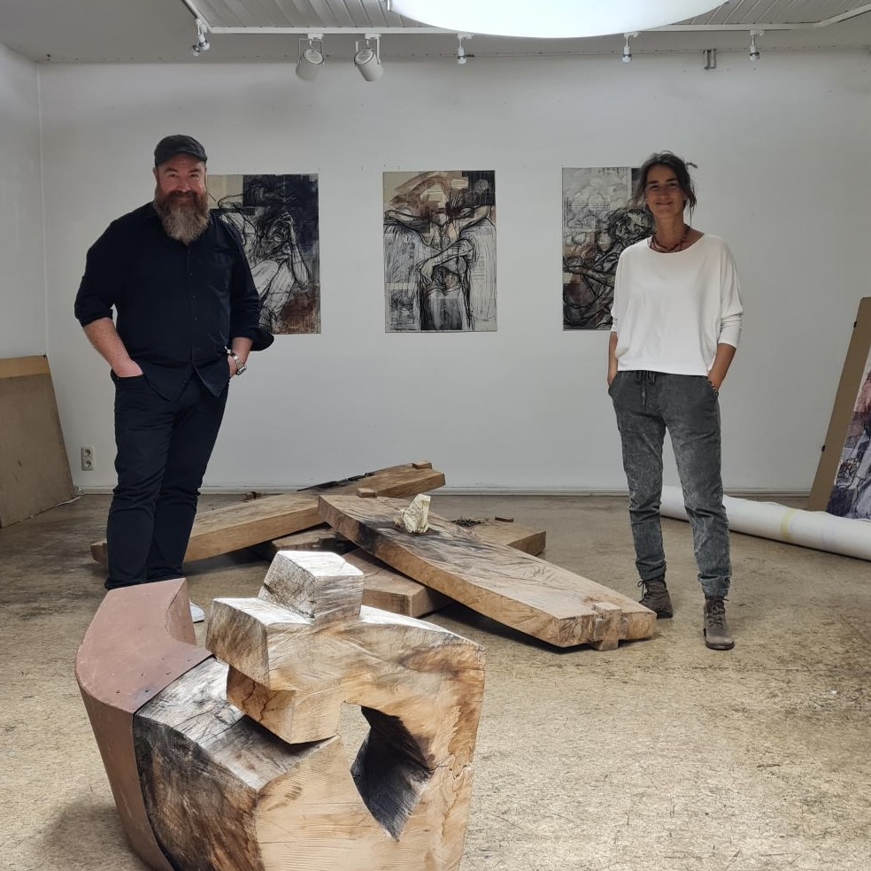 Zu Gast im Atelier von Corinna Smok in Fürth