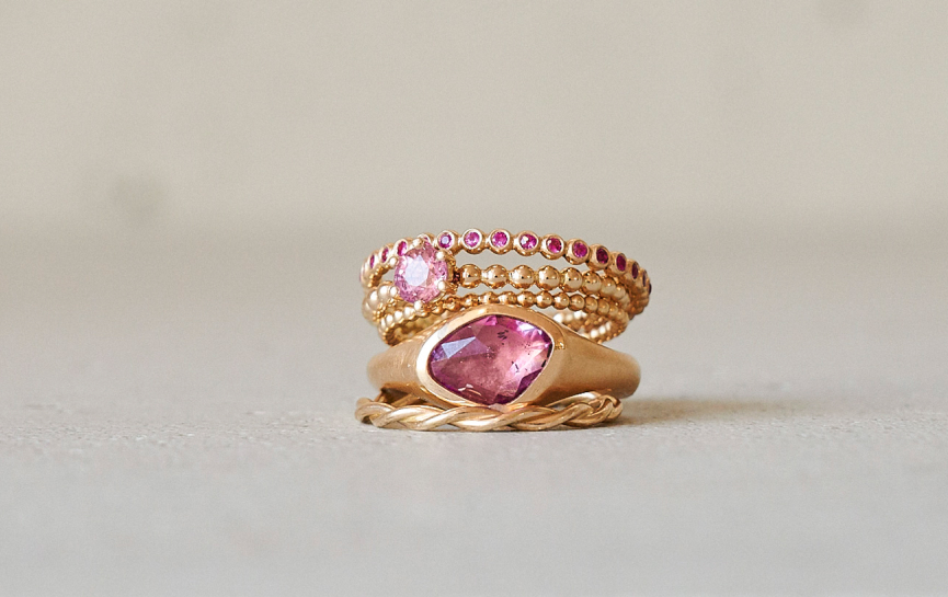 Bild des Schmuckstücks "Ringe Roségold"