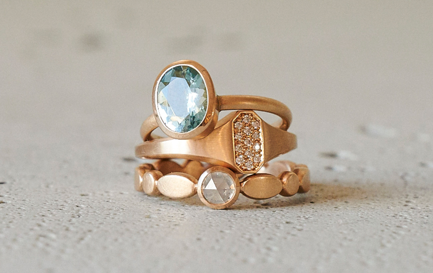 Bild des Schmuckstücks "Ringe Roségold"