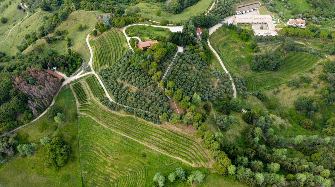 vista dall'alto