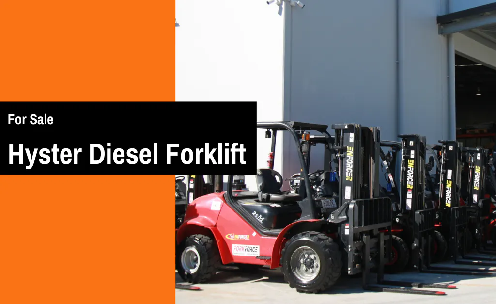 Hyster Diesel Forklift for Sale