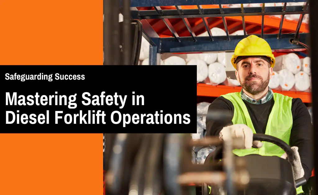 Forklift Driver wearing hi-vis