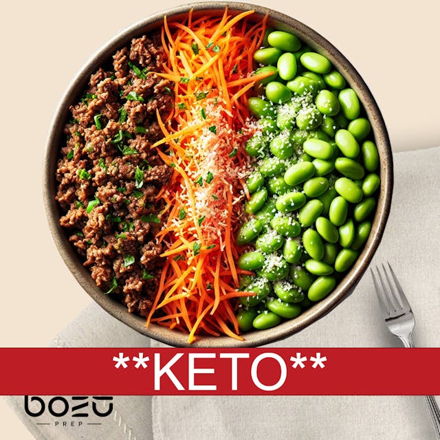 Carrot Edame Mince Keto