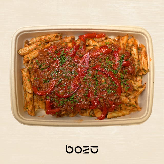 Beef Ragu Al Forno With Tomato And Basil Penne 