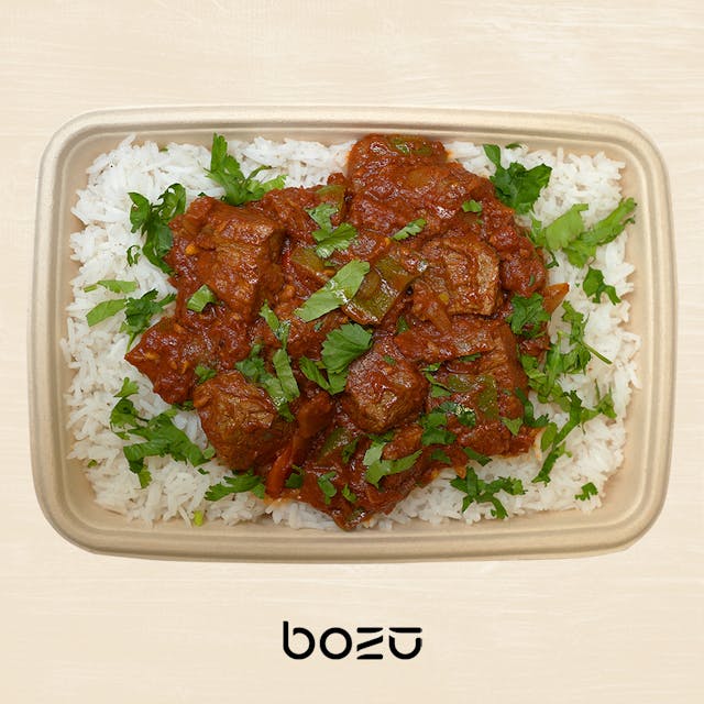 Beef Roganjosh - Basmati Rice