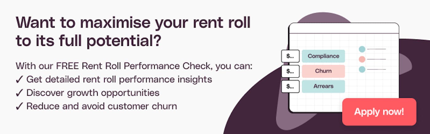 rent roll performance check
