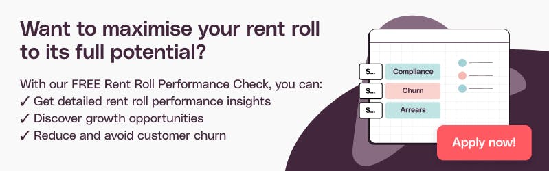 rent roll performance check