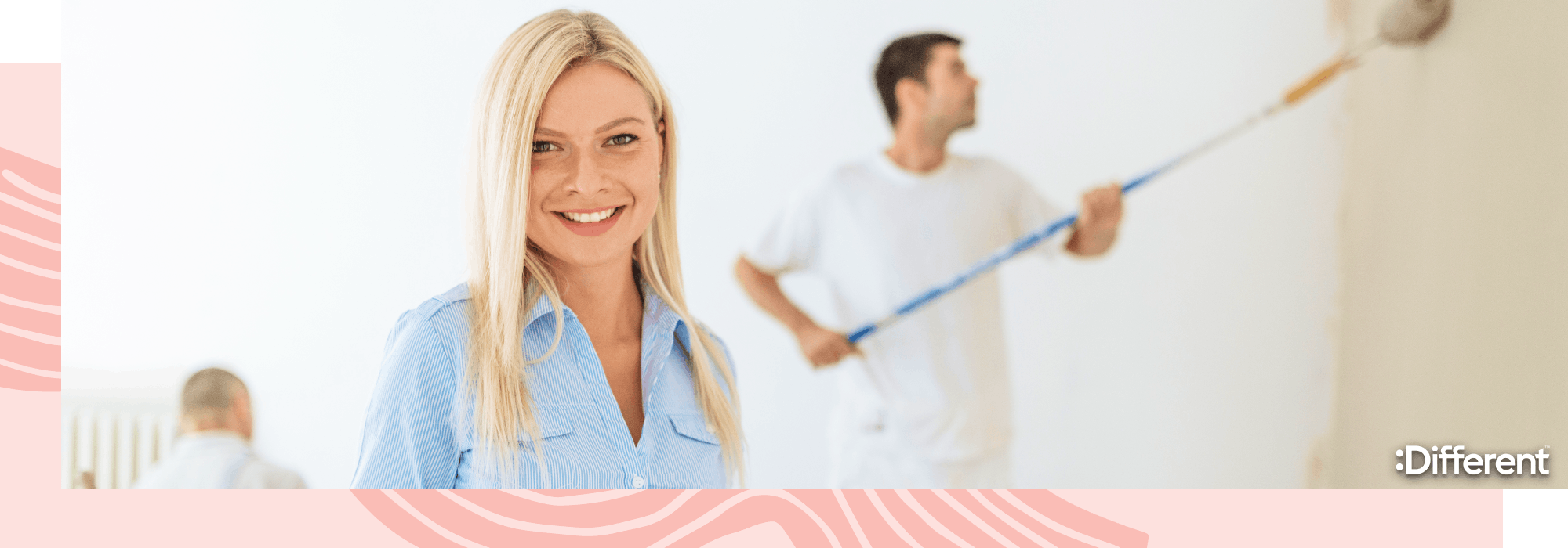 A couple renovating their home