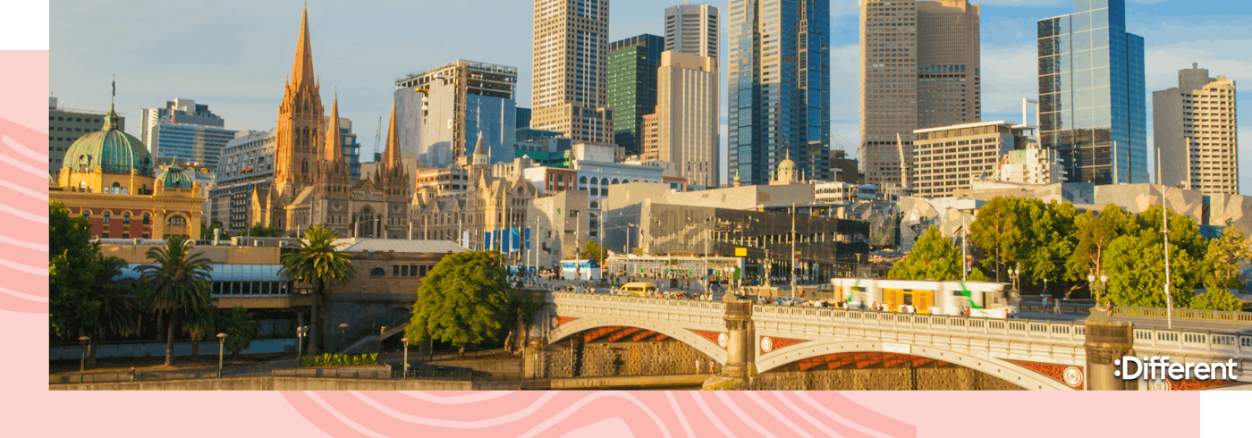 An Australian suburb with high-rises