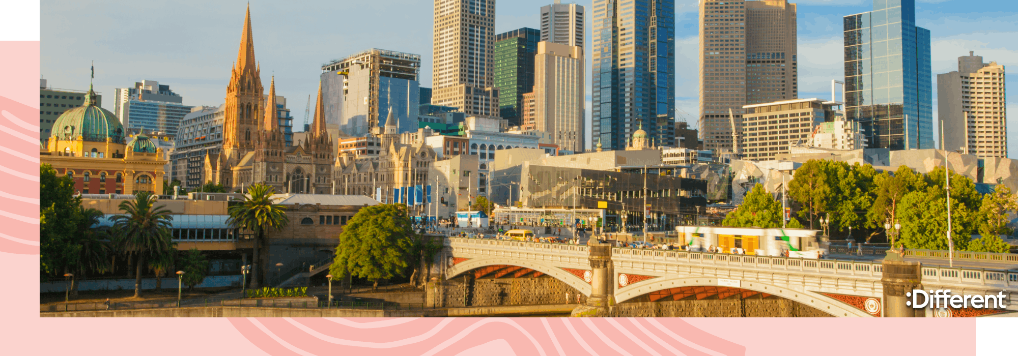 An Australian suburb with high-rises