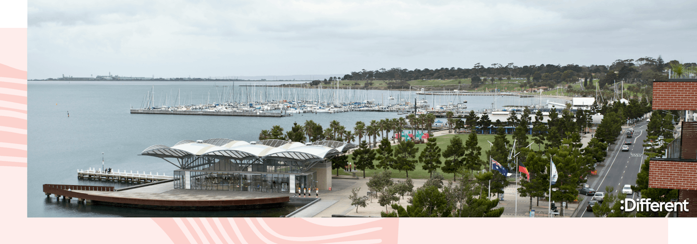 An image of Geelong Port