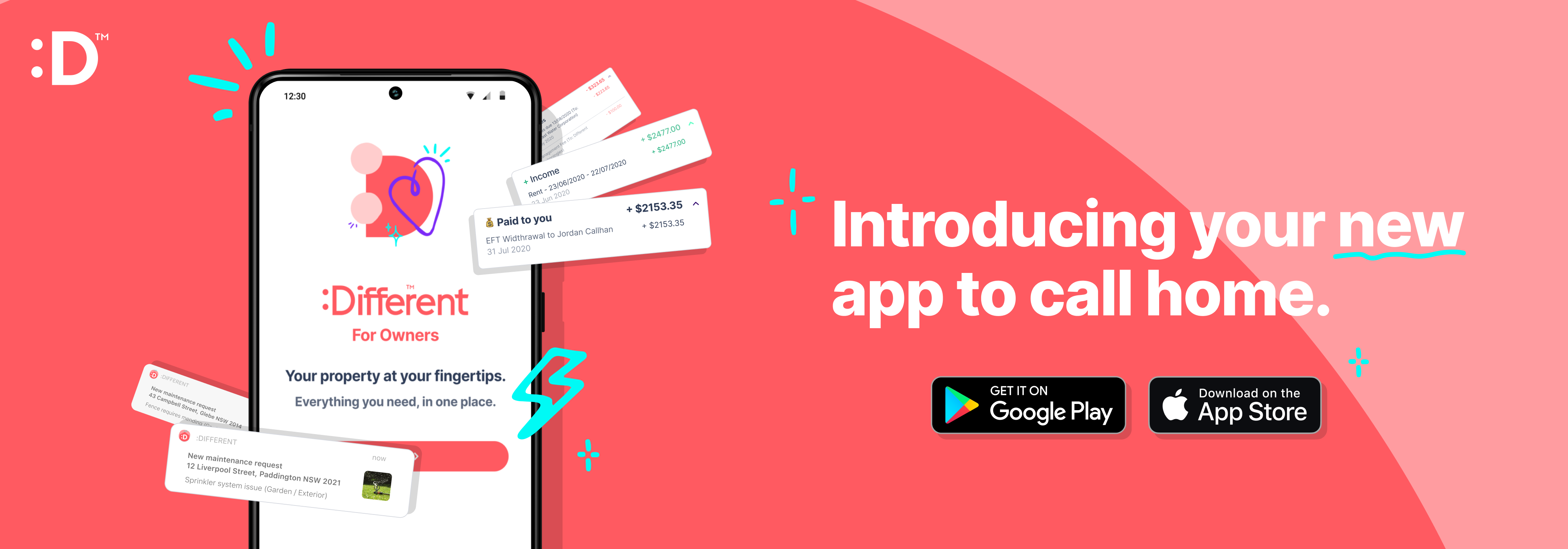 new owner app :Different