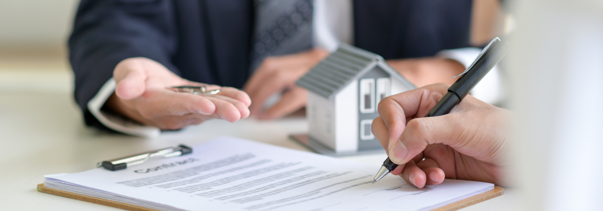 A home buyer receiving a home loan pre approval 