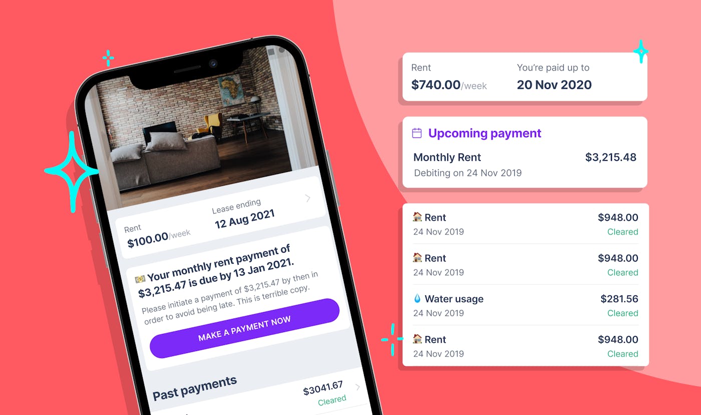 tenant app payment page