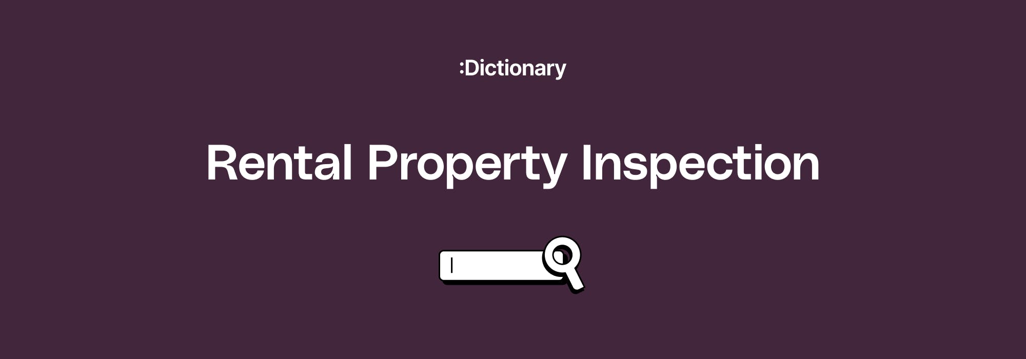 rental property inspection explained