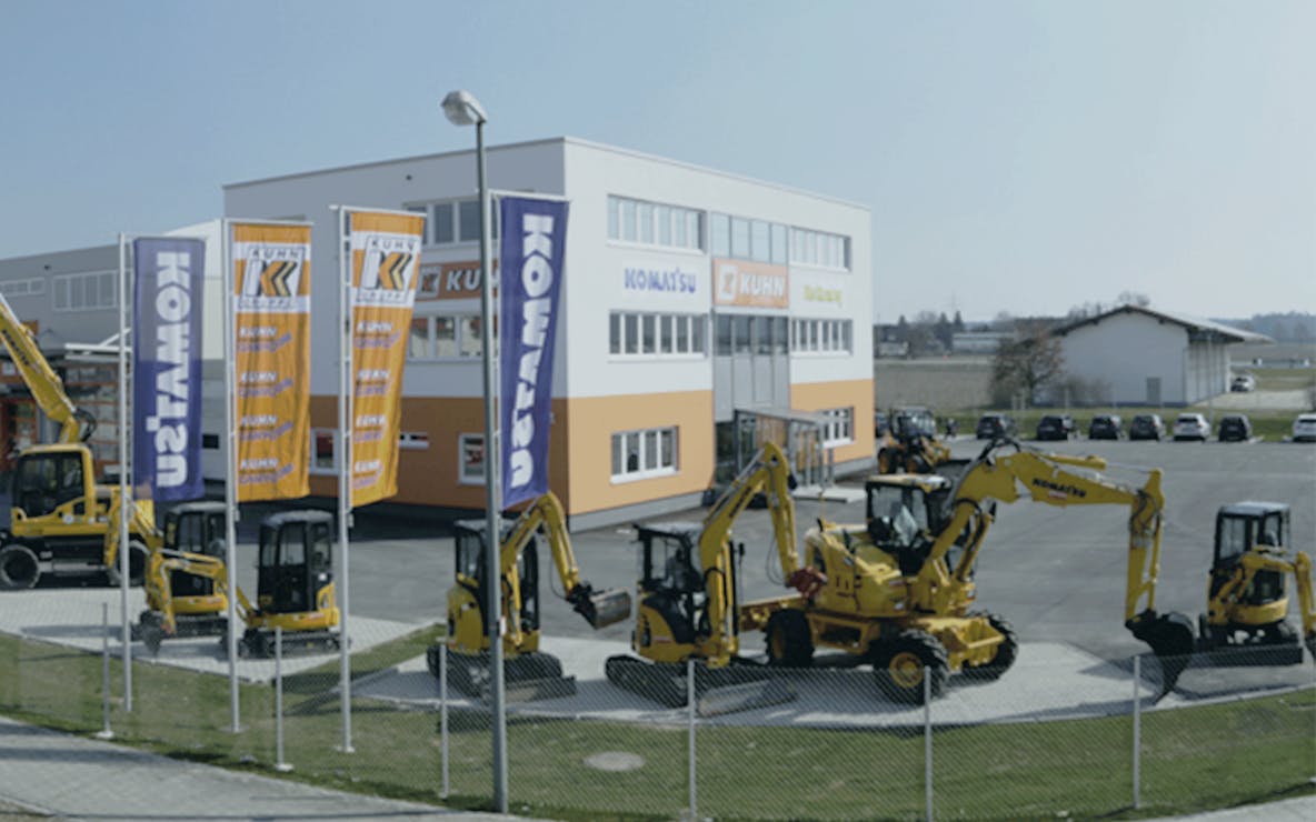 kuhn baumaschinen deutschland standort in hohenlinden