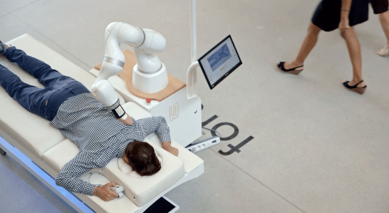 robot masseur événementiel