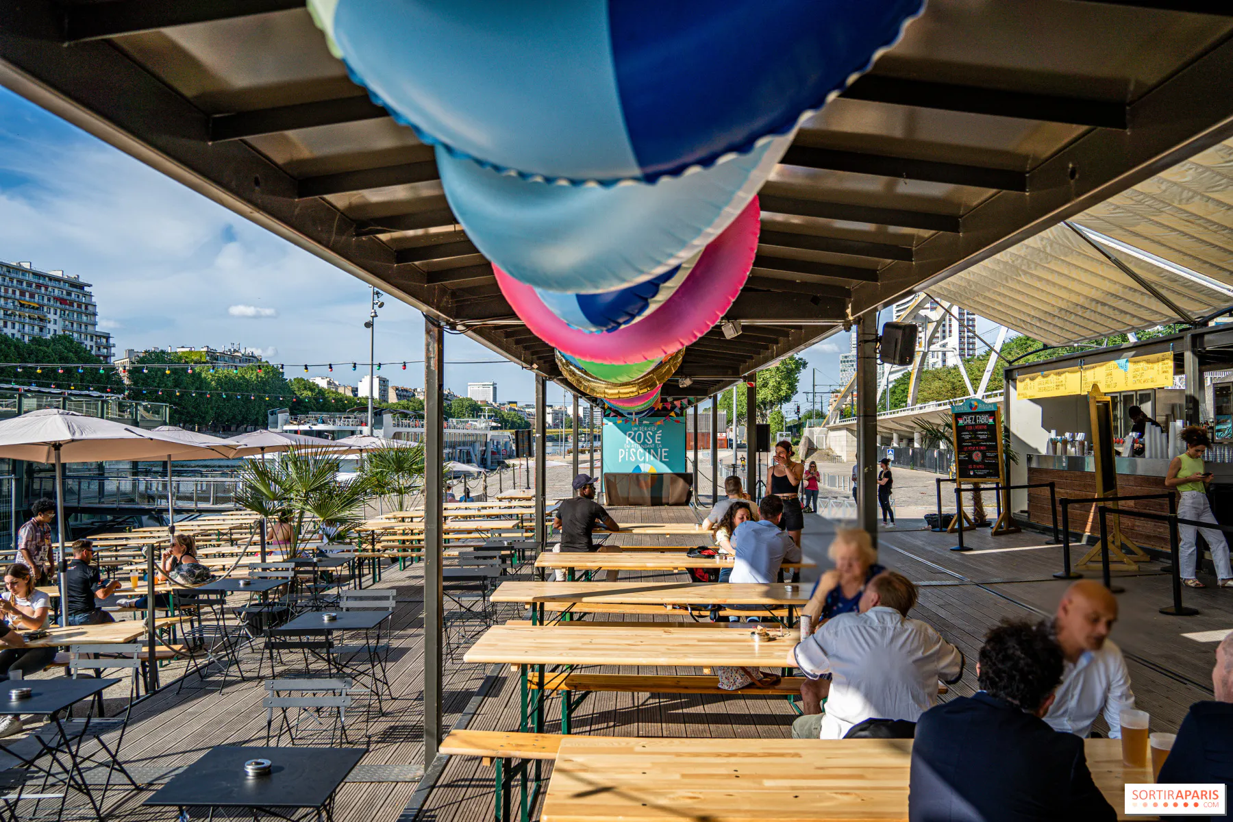 rosé piscine événement