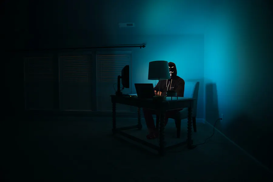 Foto eines Hackers