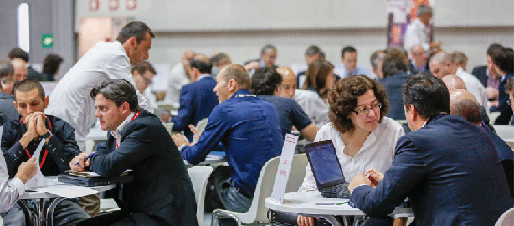 Foto de um evento de networking