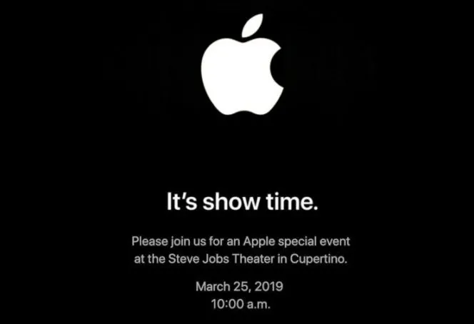 Ankündigungsplakat der Apple-Konferenz