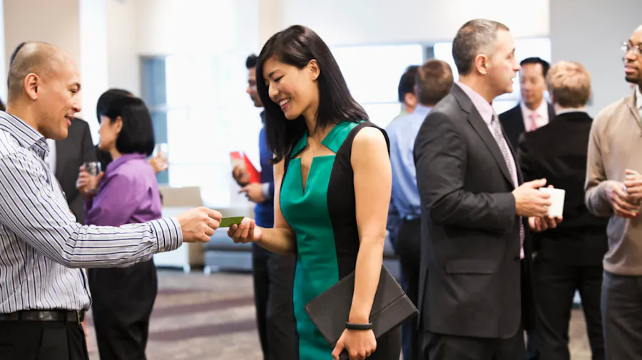 Foto einer Networking-Veranstaltung